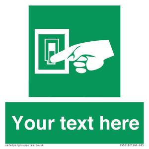 Custom Light Switch Sign